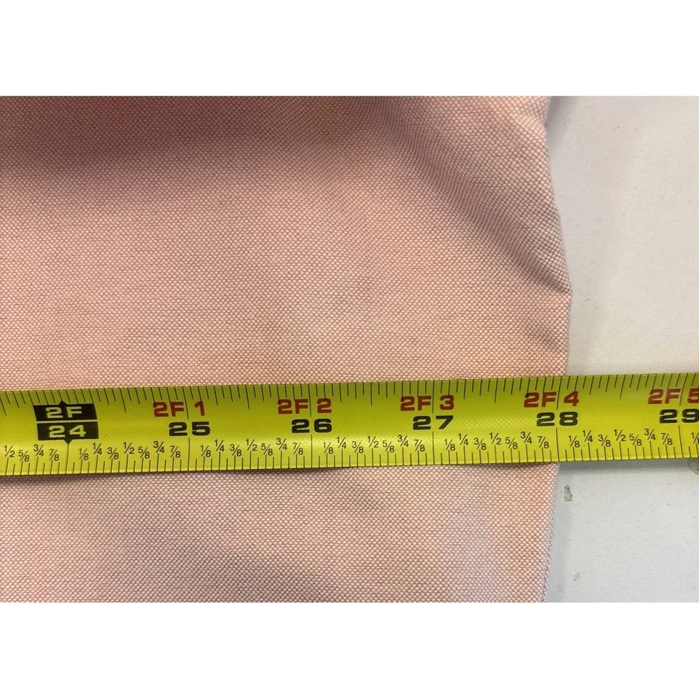 Vtg Polo Ralph Lauren Yarmouth Shirt Men 17 34 Pink Cotton Oxford‎ Flesh Pony